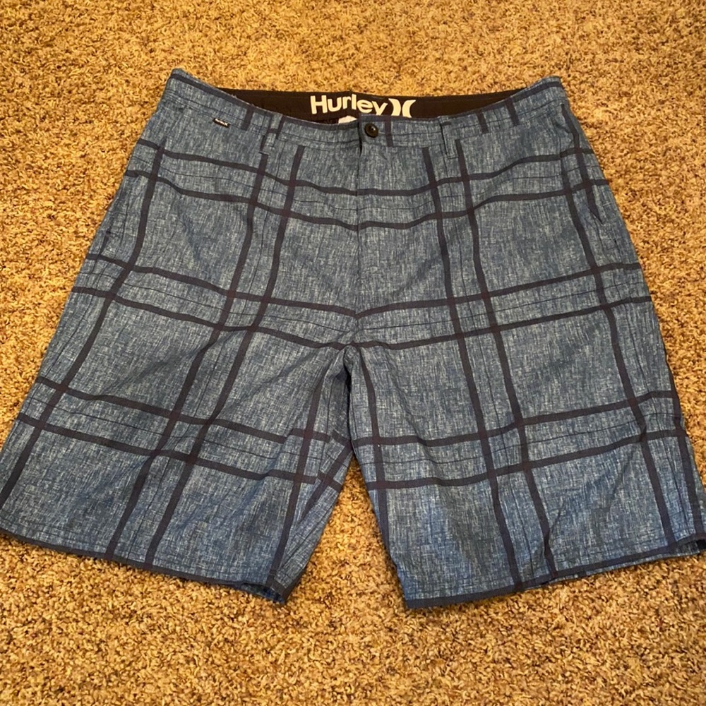 Hurley swim trunks size 38 Blue